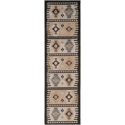 Surya PAR-1046 Paramount Runner, Light Gray/Black