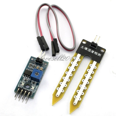 Analog Capacitive Soil Moisture Sensor V1.2 + Sensor Cable Corrosion Resistant L
