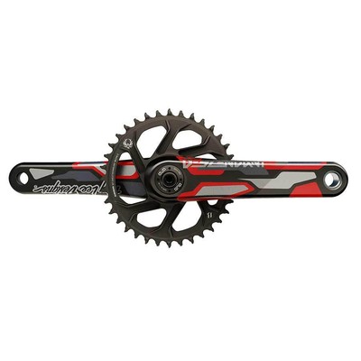 Truvativ Descendant CoLab DH DUB, Crankset, Spindle: 28.99mm, 32, DUB, 165mm,