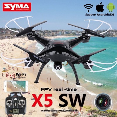 Syma X5SW 24Ghz 6Axis Gyro RC Quadcopter Drone UAV RTF UFO with HD Camera 1