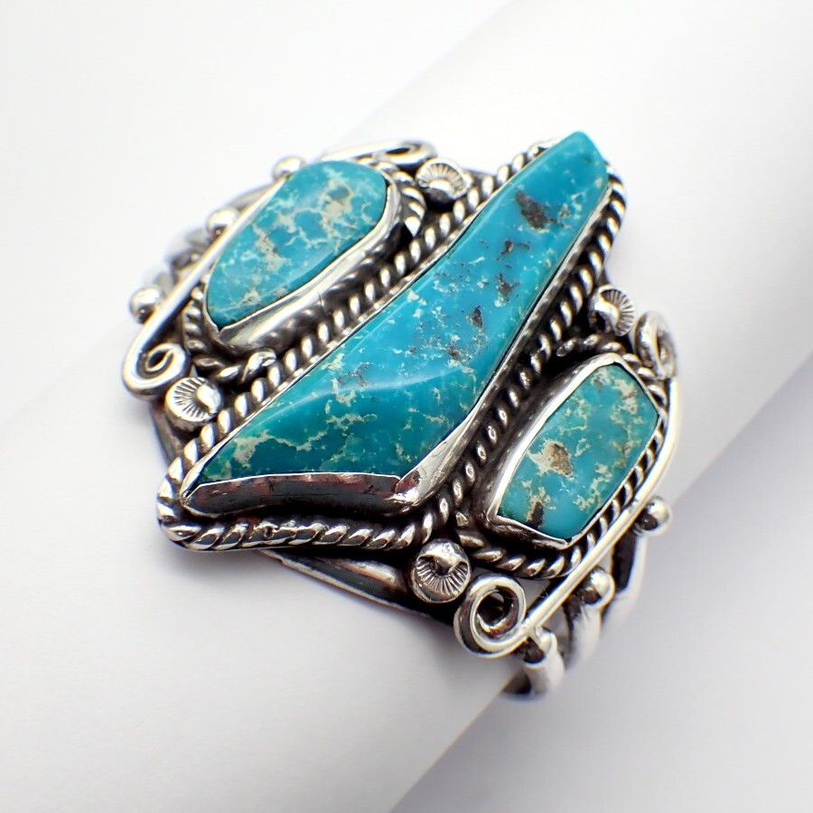 vintage NY◯turquoise SV925 bracelet◯ vintage NY◯turquoise SV925 bracelet◯