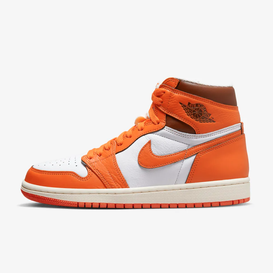 Pre-owned Nike Women's Jordan 1 Retro High Og Starfish Sail White Do9369-101 Women's Size