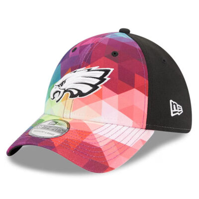 PHILADELPHIA EAGLES NFL NEW ERA 39THIRTY CRUCIAL CATCH ON FIELD FLEX FIT HAT CAP