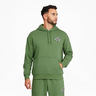 

Мужская толстовка с капюшоном Puma x Santa Cruz Lifestyle оливковая, Зеленый