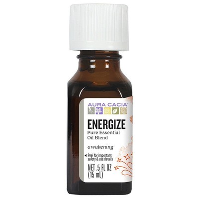 Смесь эфирных масел Aura Cacia Energize 0,5 унции масла