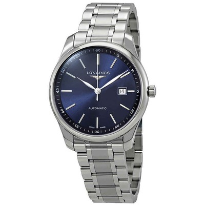 Мужские часы Longines Master Collection с автоматическим синим циферблатом L2.893.4.92.6