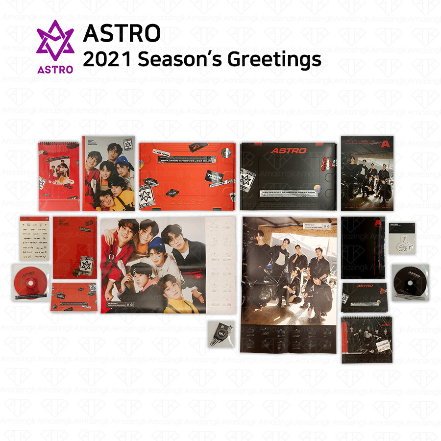 N2876 ASTRO 2021シーズングリーティング2種類セット Amazon.co