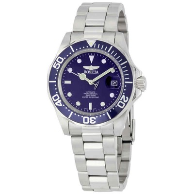 Мужские часы Invicta Pro Diver с автоматическим синим циферблатом 9094