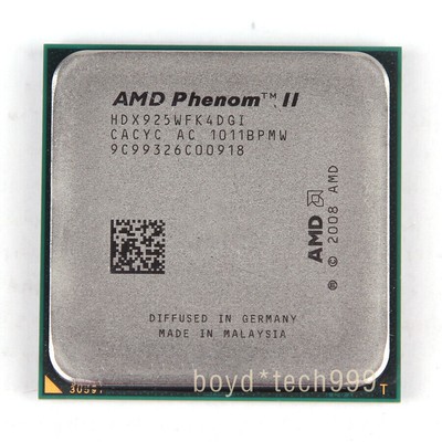 AMD Phenom II X4 925 X4 955 X4 965 X4 905E X4 910E 960T Socket AM3 CPU Processor