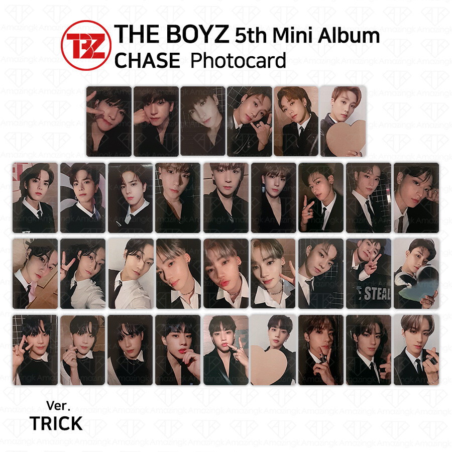 THEBOYS 5th MINIALBUM 直筆サイン入り THE BOYZ 5th MINI ALBUM [CHASE] Autographed Signed Album