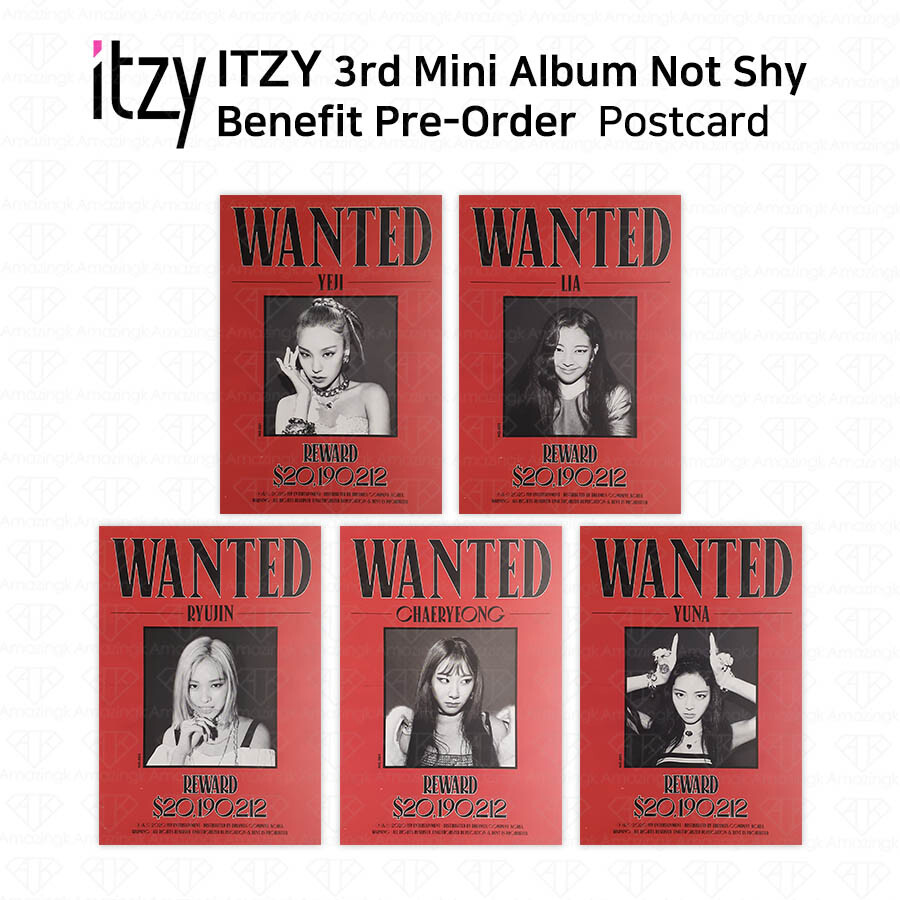【トレカ】ITZY / NOT SHY ITZY 3rd Mini Album Not Shy Pre-Order Benefit Postcard Lia