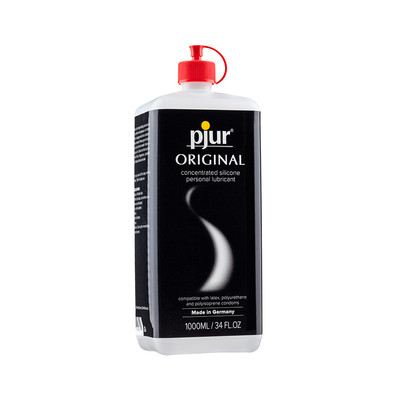 PJUR SILICONE LUBE ORIGINAL BODY GLIDE  SILKY LUBRICANT 1000 ML/34 oz