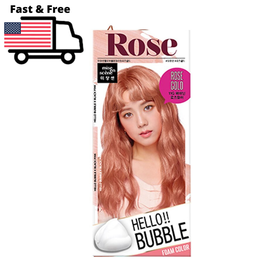 With Hair Ampoule Rose Gold,