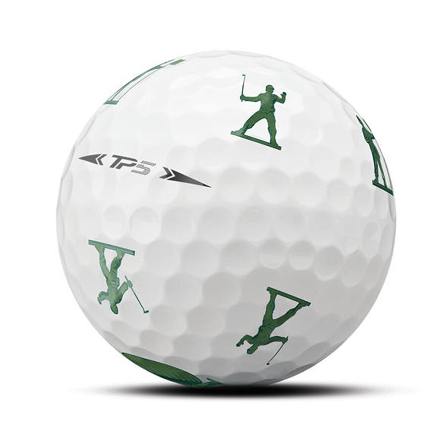 TaylorMade TP5 PIX 2023 Toy Golfer Limited Edition Golf Balls Green Army Men
