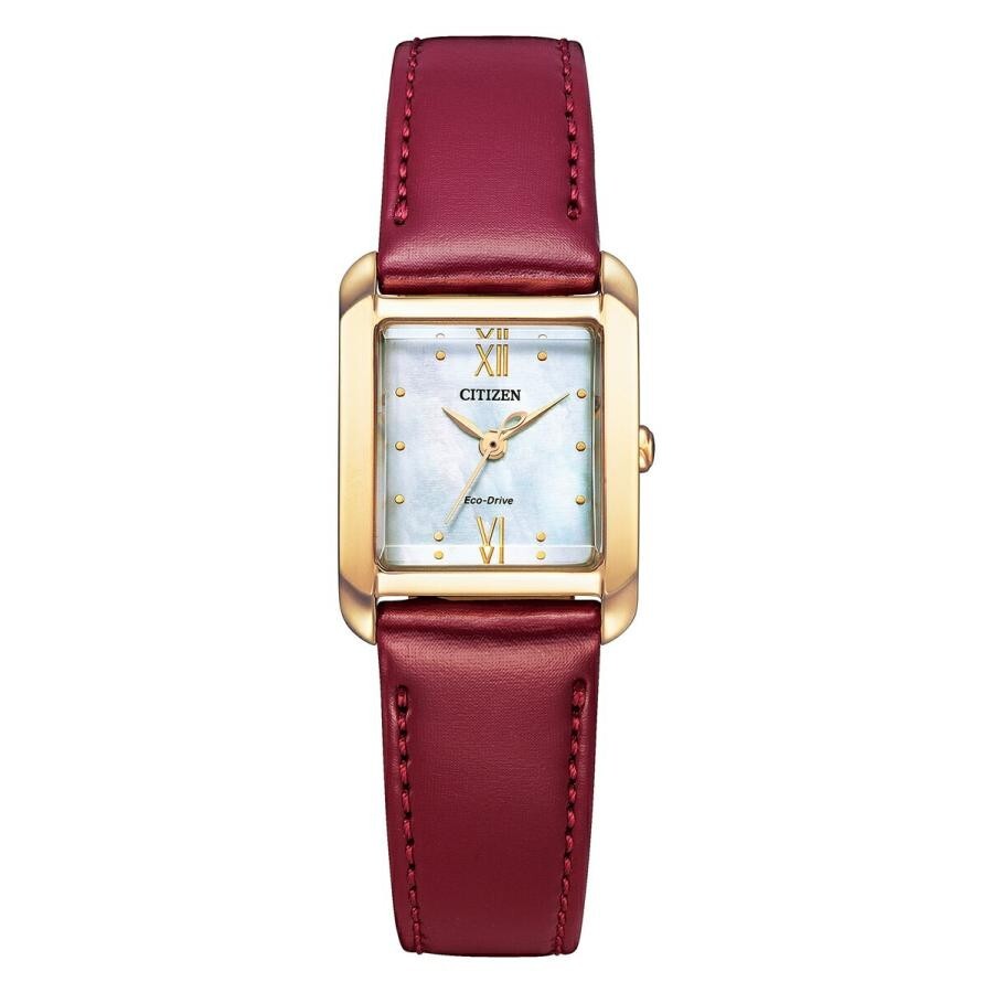 Pre-owned Citizen L Ew5593-64d Women's Watch Gold Photovoltaic Eco-drive With Spare Belt