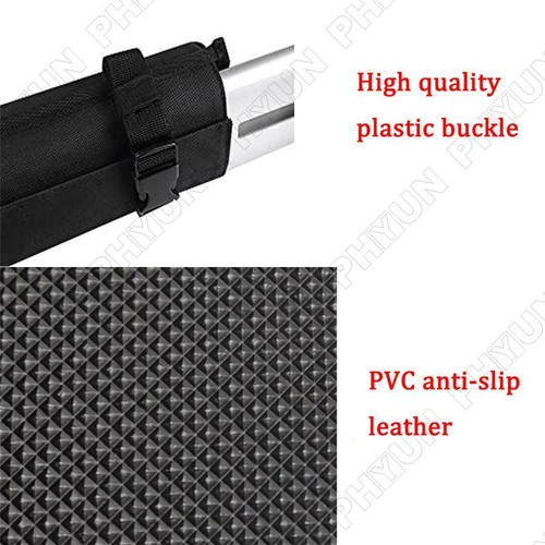 2Pcs Car Roof Soft Rack Pads Luggage Carrier Mats Use For Kayak Surfboard Canoe