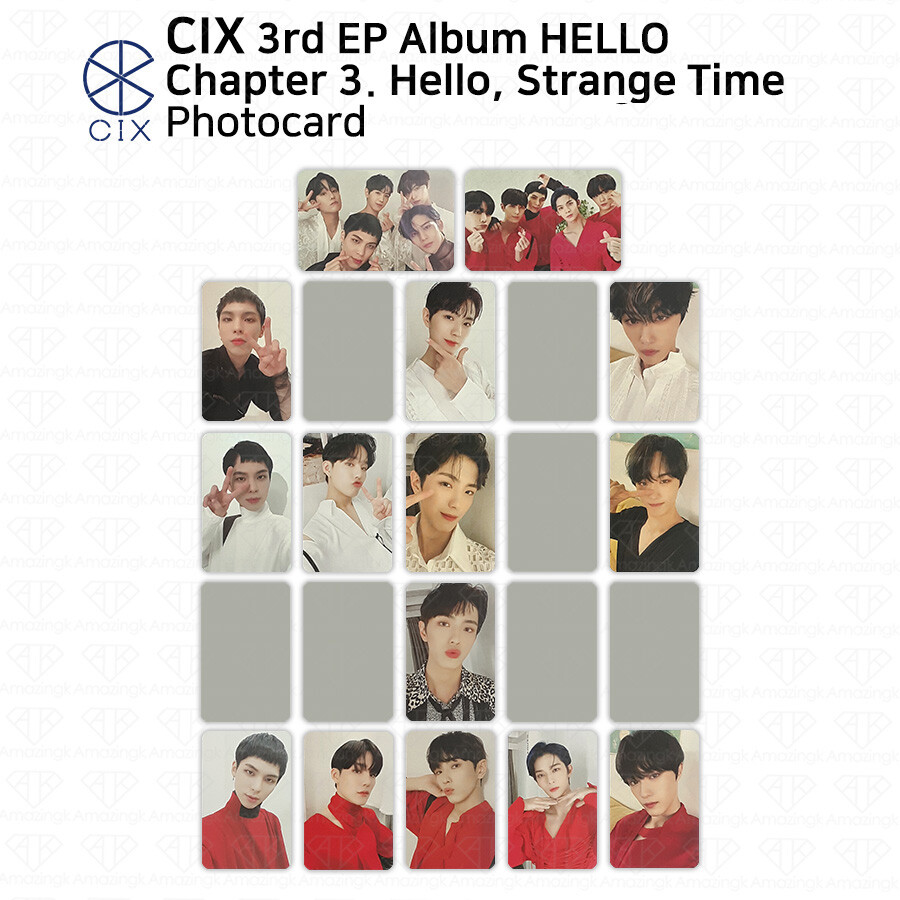 CIX 3rd EP Album Hello Chapter 3 Strange Time Official