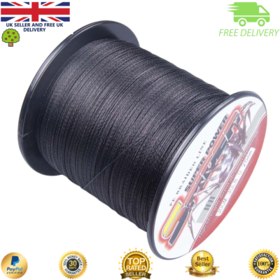 environ 9.07 kg Super Dyneema 100-2000 M 20 lb Pêche Tresse Carpe Ligne Bleue SPOD Marqueur mer X