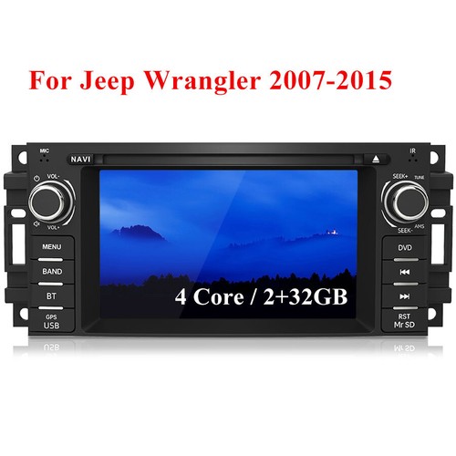 32GB Android Car Radio Stereo For Jeep Wrangler Chrysler Dod
