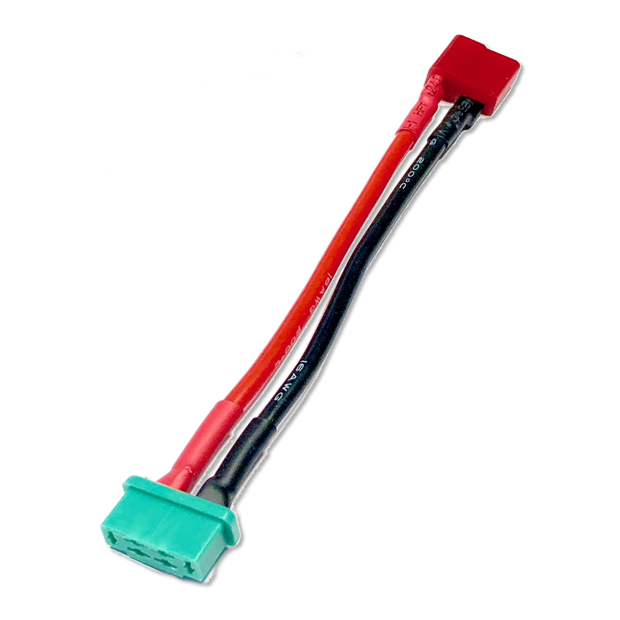 MPX Stecker Female auf T-Dean Female Buchse XT Lipo Akku Adapter Kabel Multiplex