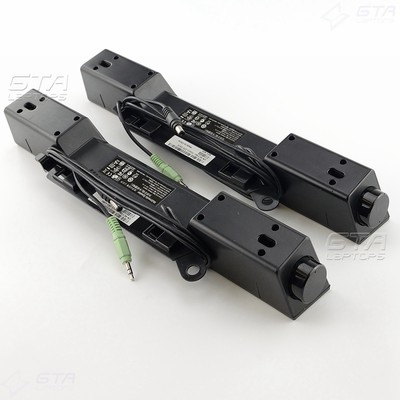 Lot of 2 Dell AX510 Multimedia Speaker Sound Bar CN-0C730C