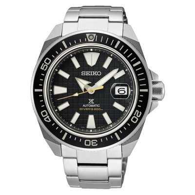 Seiko SRPE35K1 Prospex Automatic Samurai Watch King Diver 200m Black Dial SRPE35