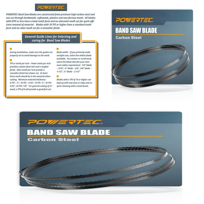 Blade 13191v 80" X 1/4" X 6 Tpi Band Saw Blade, For Craftsma