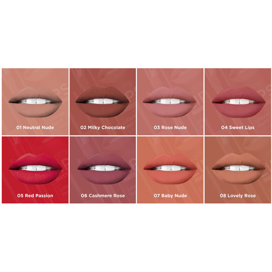 Details About Eveline Oh My Lips Mate Lip Kit Red Liquid To And Contour Pencil Show Original Title