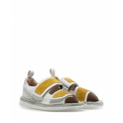 MOMA DAMEN SANDALEN MOMA 1GS106 TONY WHITE MANDA WILDLEDER WEISS