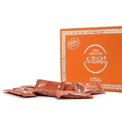 *NEW* Mini Nabeel (Touch Me) Bukhoor Bakhoor 36 sachets of 3g Oud Incense