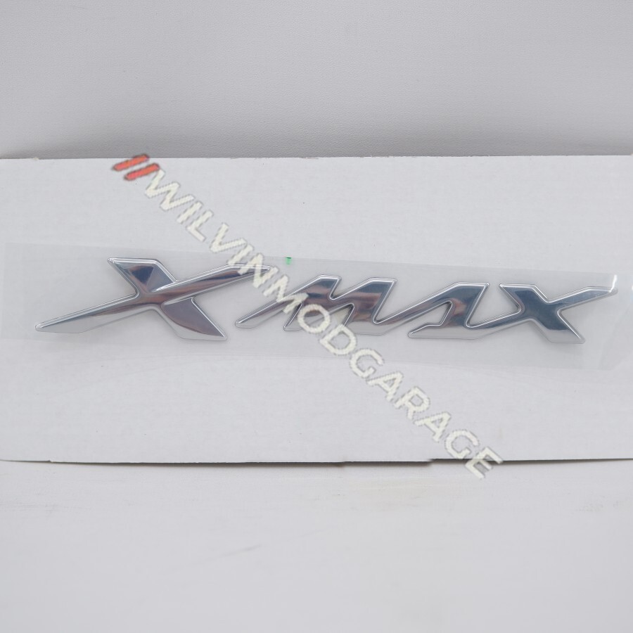 Genuine Parts Yamaha XMAX 250/300 XMAX Emblem 3D Logo Silver B74-F173B-00