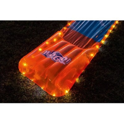 BESTWAY 18' H2OGO LED LIGHT UP INFLATABLE SPLASH & SLID PLAY CENTER WATER SLIDER