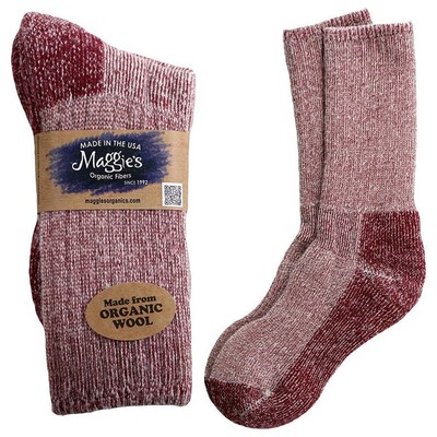 Носки Maggies Organics Killington Mountain Hiker Raspberry, 1 пара, упаковка