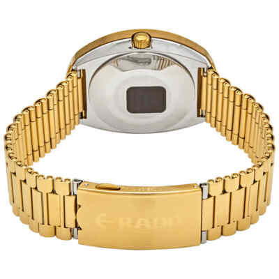 Pre-owned Rado The Original L Automatic Gold Dial Men's Watch R12413343