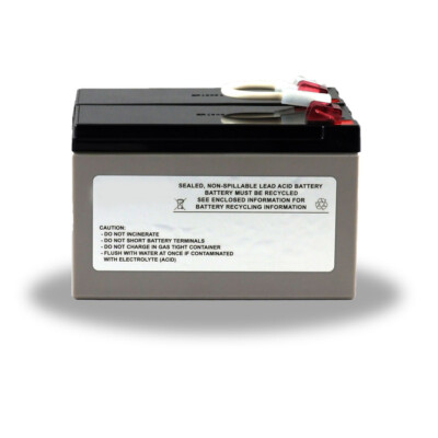 Powerwarehouse RBC5 compatible battery for APC SU450 SU450NET SU700 12V 7.2AH 