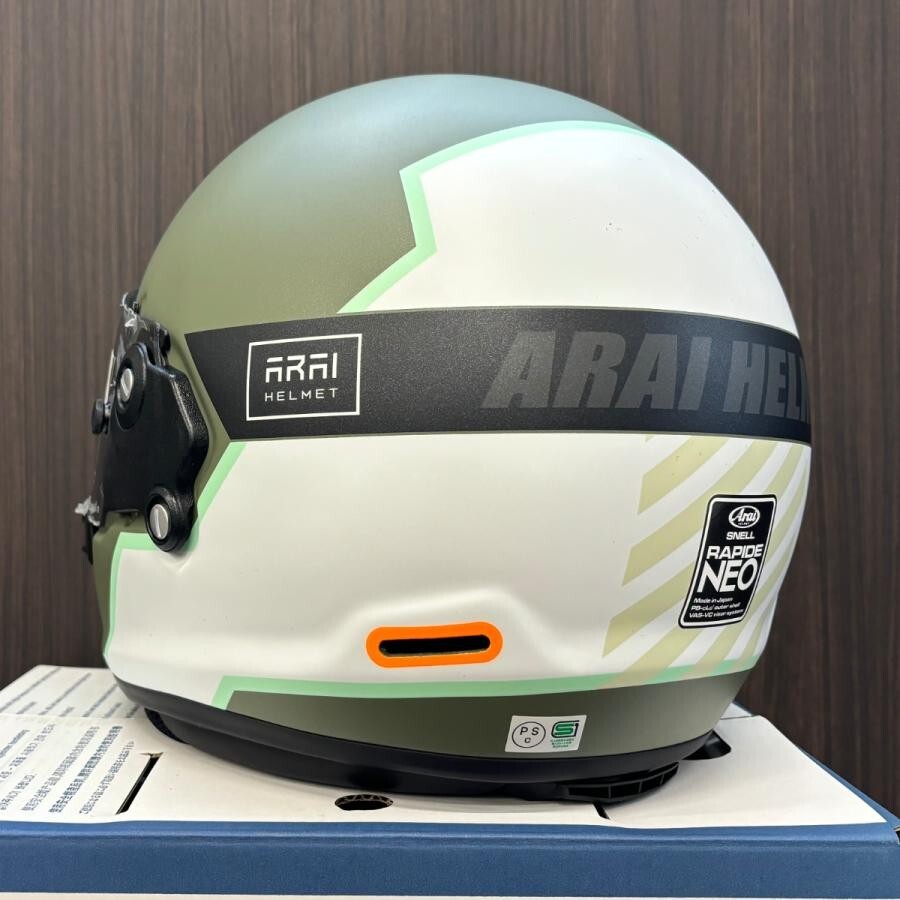 Arai Full face helmet RAPIDE-NEO OVERLAND Olive/Kaki Snell JAPAN