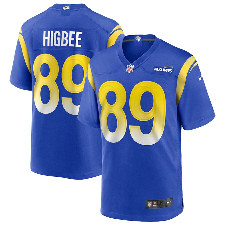 Los Angeles Rams Tyler Higbee #89 Nike Royal 2025 Official