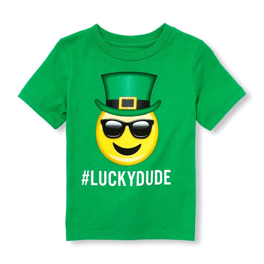 

ФУТБОЛКА TCP ДЛЯ МАЛЬЧИКОВ #LUCKYDUDE 18–24, 2T 4T ДЕНЬ СВЯТОГО ПАТРИКА, Green multi