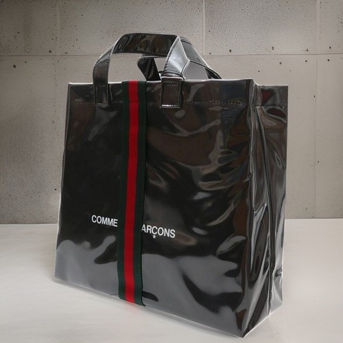 関税込 Gucci Comme des Garcons Paper Tote Bag トートバッグ Gucci x COMME des GARÇONS Paper Tote Bag Release | Hypebeast