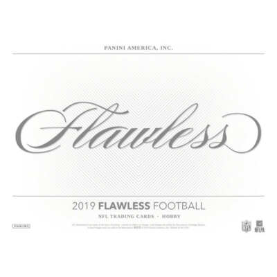 2019 PANINI FLAWLESS FOOTBALL - HOBBY box factory sealed 19PAFF