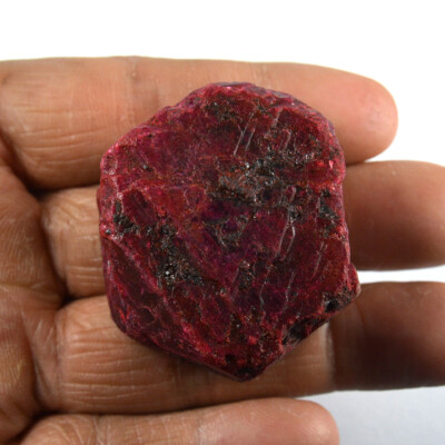 自家製 Corundum Ruby Genuine Ruby Genuine Top Quality Created Corundum Heart Cut