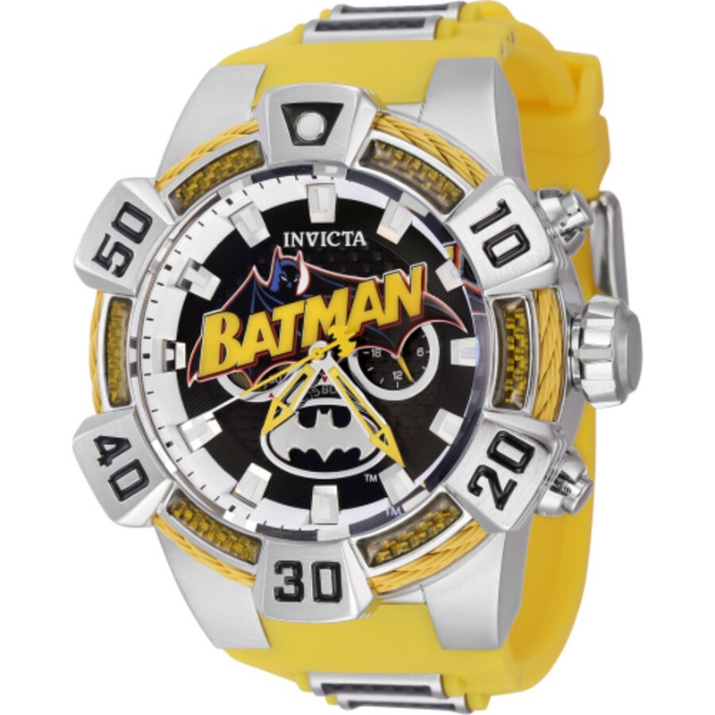 Invicta DC Comics Batman Chronograph GMT Quartz Men Watch 41117