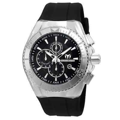 Мужские часы Technomarine Cruise Chronograph с черным циферблатом 115042