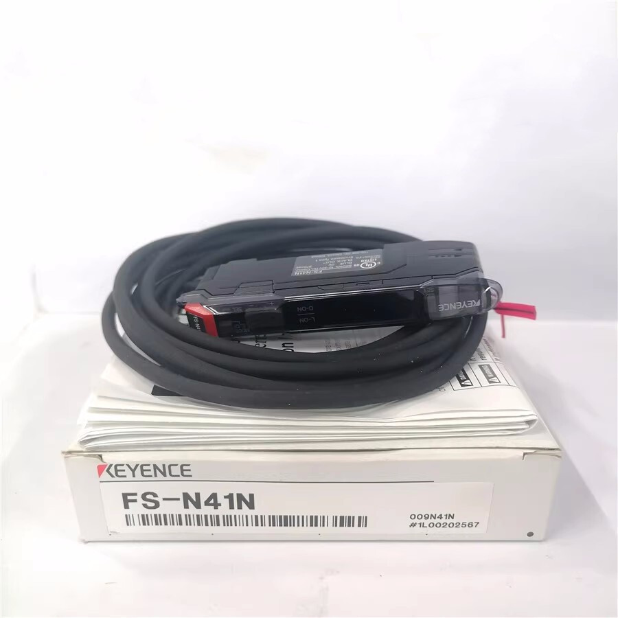 NEW ORIGINAL KEYENCE FS-N41N FIBEROPTIC SENSOR FSN41N 977767889349