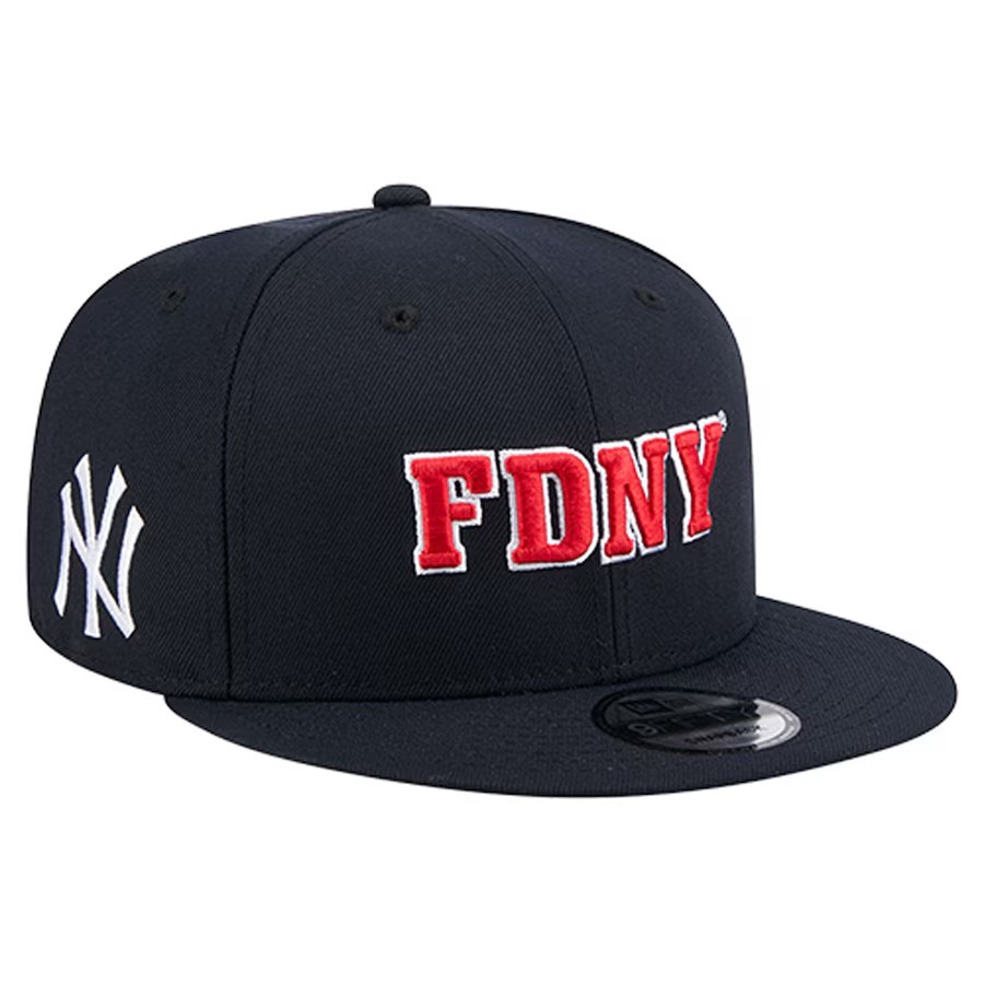 New York Yankees New Era FDNY 9FIFTY Snapback Hat Cap 9/11 First
