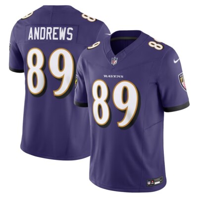 Baltimore Ravens #89 Mark Andrews Men's Purple Vapor F.U.S.E. Limited Jersey NWT