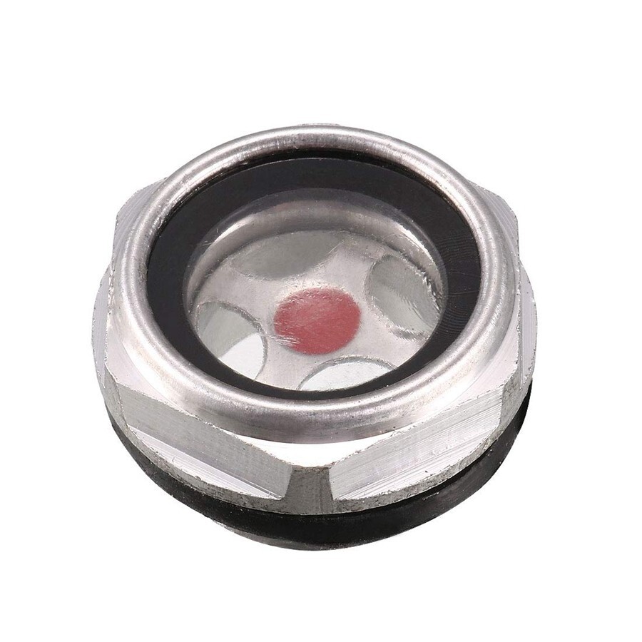 Oil Liquid Level Gauge Sight Glass G1/2 Male Thread Air Compressor Fittings N856