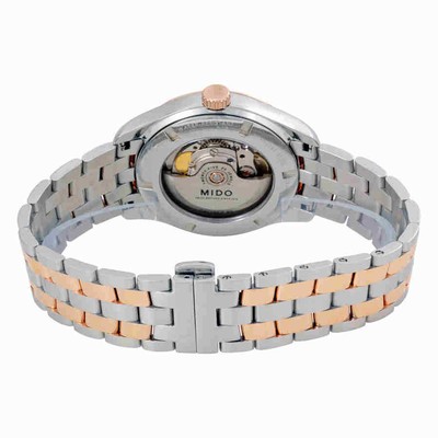 Pre-owned Mido Belluna Ii Automatic Silver Dial Men's Watch M024.407.22.031.00