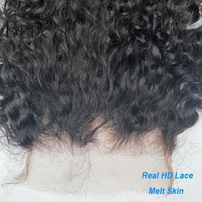 HD Lace 6x6 HD Lace Closure Deep Curly Pre Plucked Human Hair 5x5 HD Closure