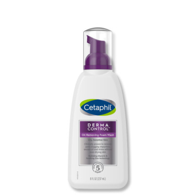 Cetaphil DermaControl Oil Removing Facewash |Unclogs Pores | Removes Dirt |273ml